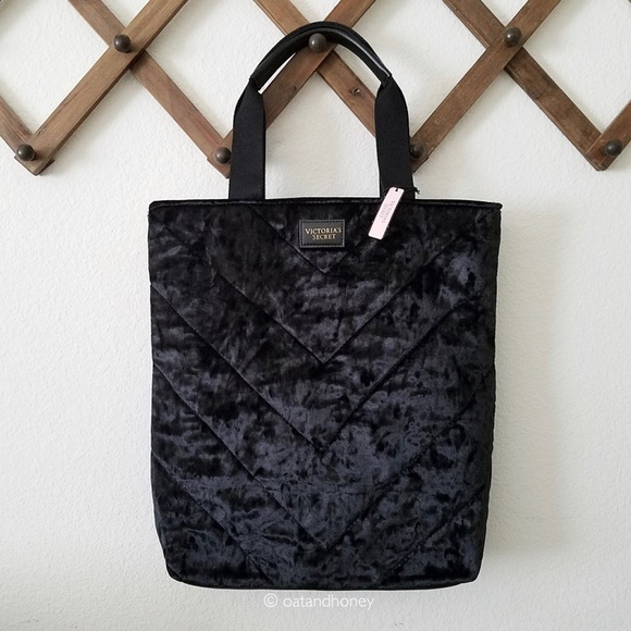 Victoria's Secret Handbags - Victoria’s Secret Velvet Tote